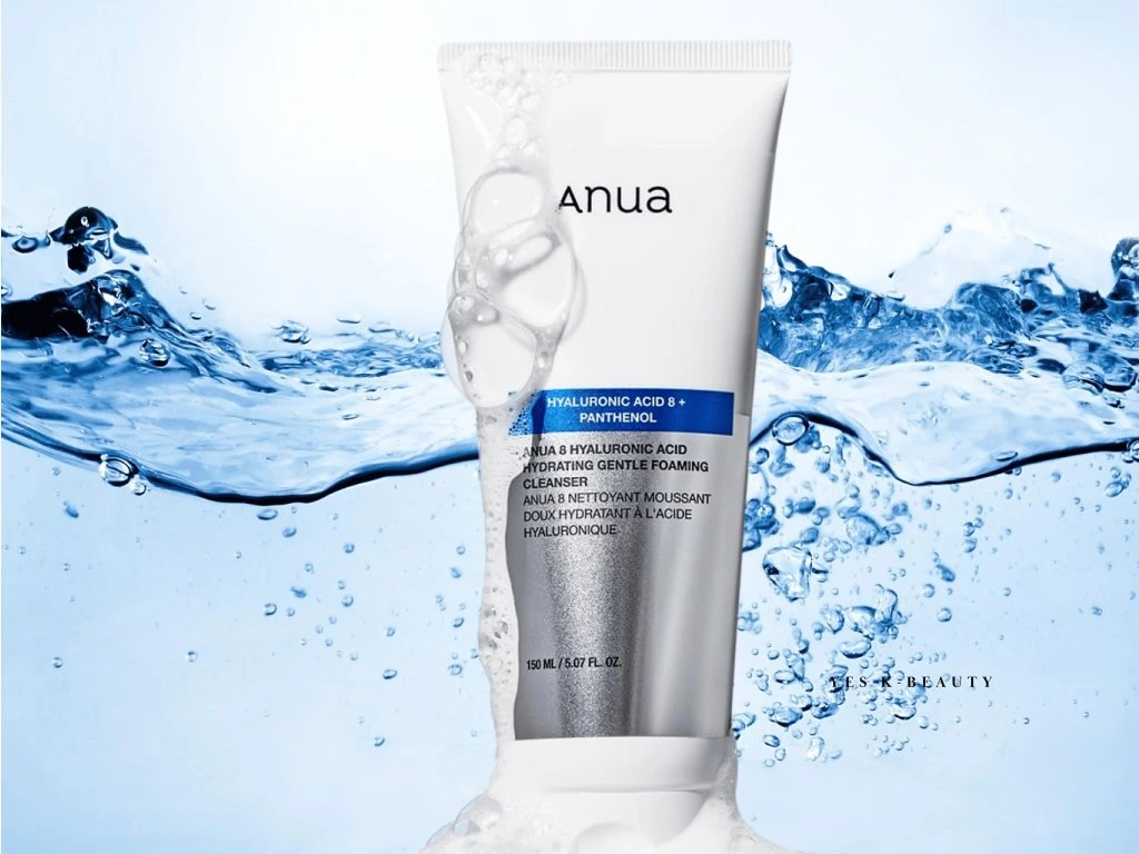 Anua 8 Hyaluronic Acid Hydrating Gentle Foaming Cleanser 150ML - Image 2