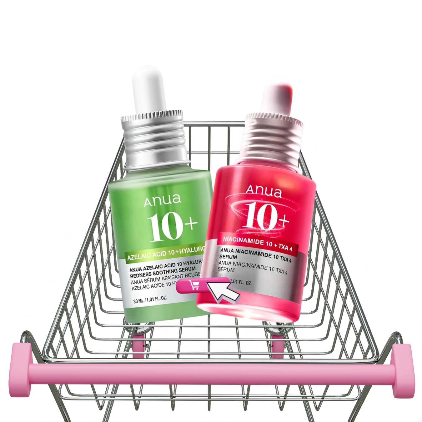 Anua 10+ Serums Set – Azelaic Acid + Hyaluron & Niacinamide + TXA | K-Beauty Skincare in Qatar