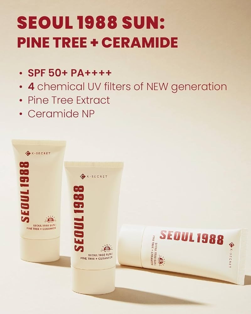 SEOUL 1988 Sun – Pine Tree + Ceramide SPF50+ PA++++ - Image 2