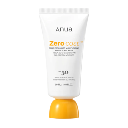 Anua Zero Cast Moisturizing Finish Sunscreen SPF50+ PA++++ – 50ML