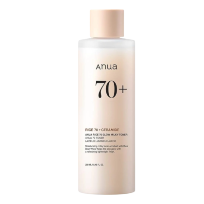 Anua Rice 70+ Glow Milky Toner 250ml