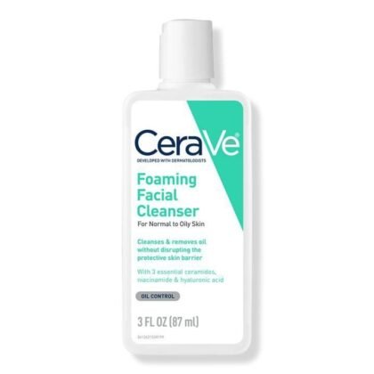 CeraVe USA Foaming Facial Cleanser 3oz