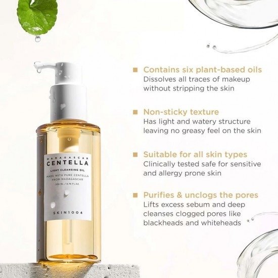 Skin1004 Centella Light Cleansing Oil 200ml - Image 3