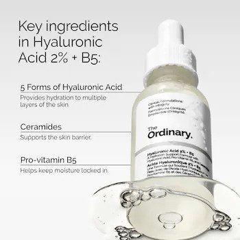 The Ordinary Hyaluronic Acid 2% + B5 Hydrating Serum 30ml - Image 3