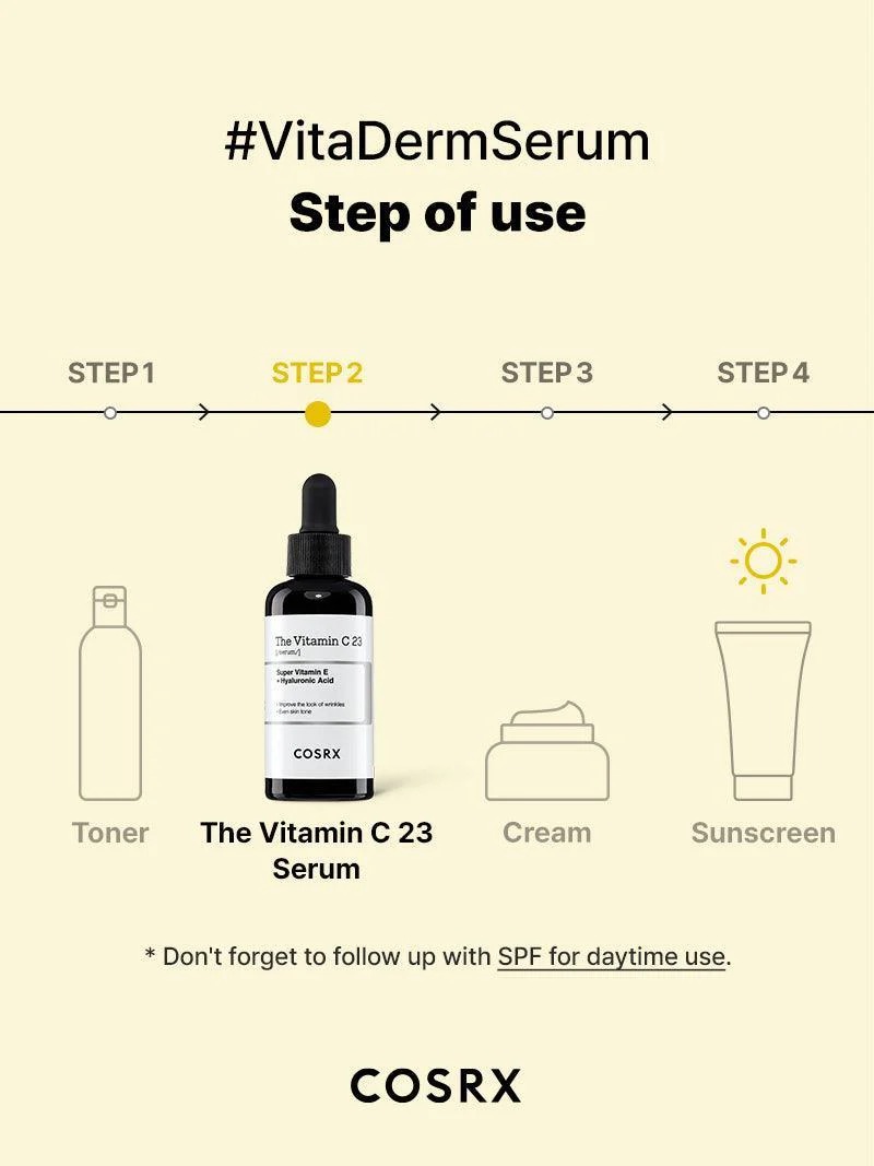 COSRX The Vitamin C 23% Hyaluronic Acid Serum - Image 4
