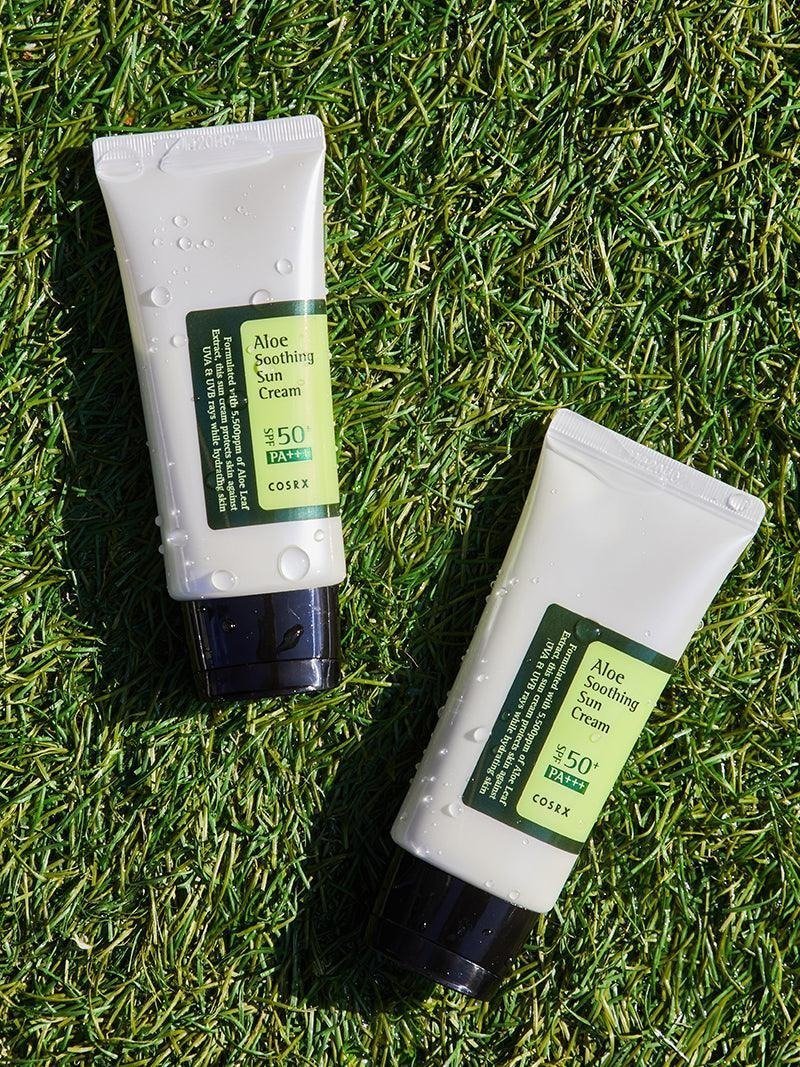 COSRX Aloe Sooth Sun Cream SPF 50++ - Image 3