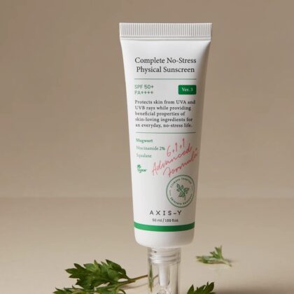 Axis-Y Complete No-Stress Physical Sunscreen SPF 50+ PA++++
