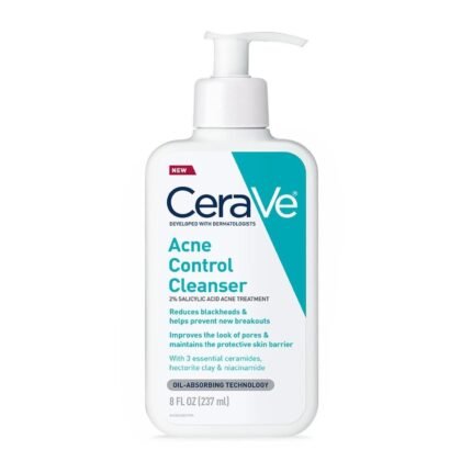 CeraVe Acne Control Cleanser (8oz / 236ml), USA