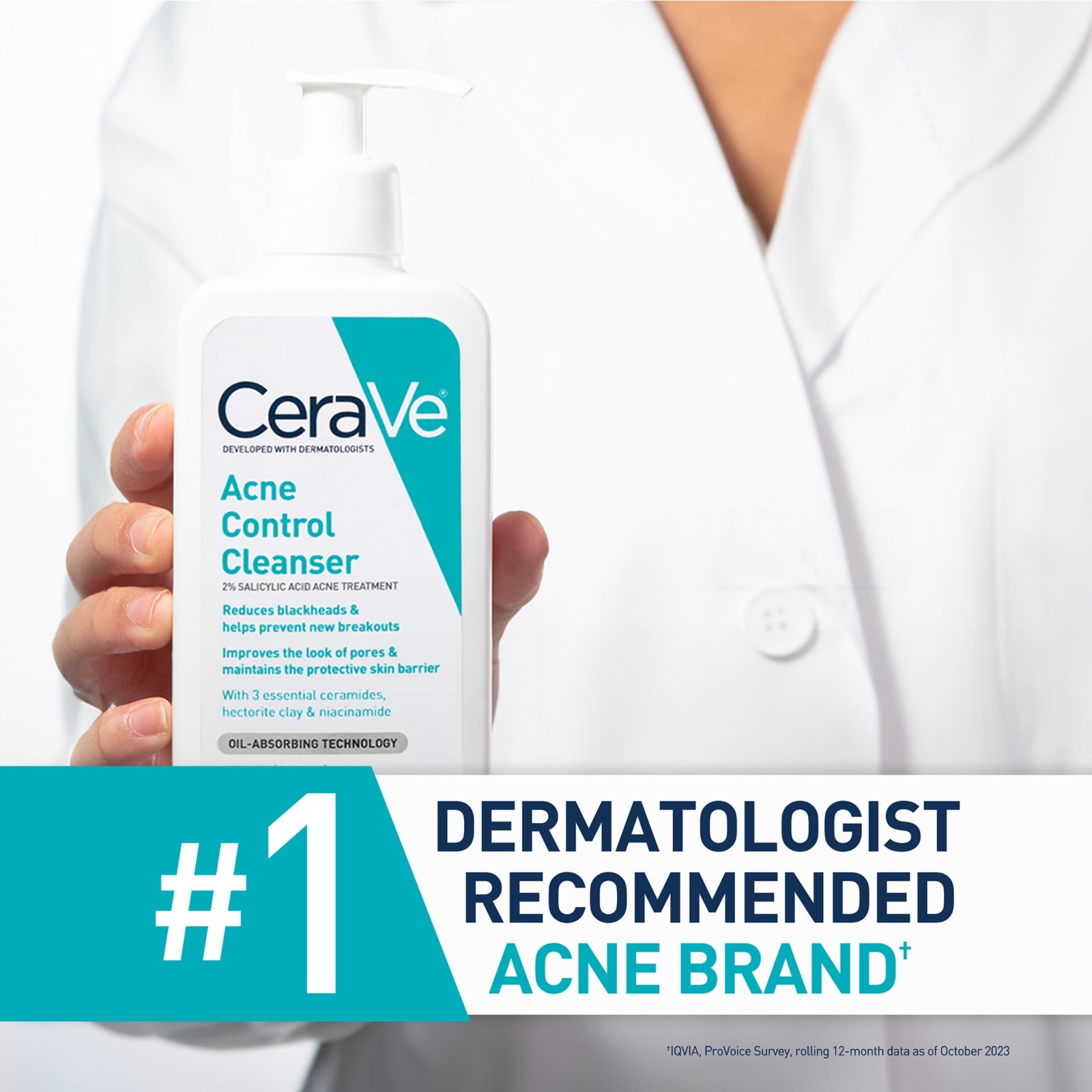 CeraVe Acne Control Cleanser 8oz (236ml) - Image 3