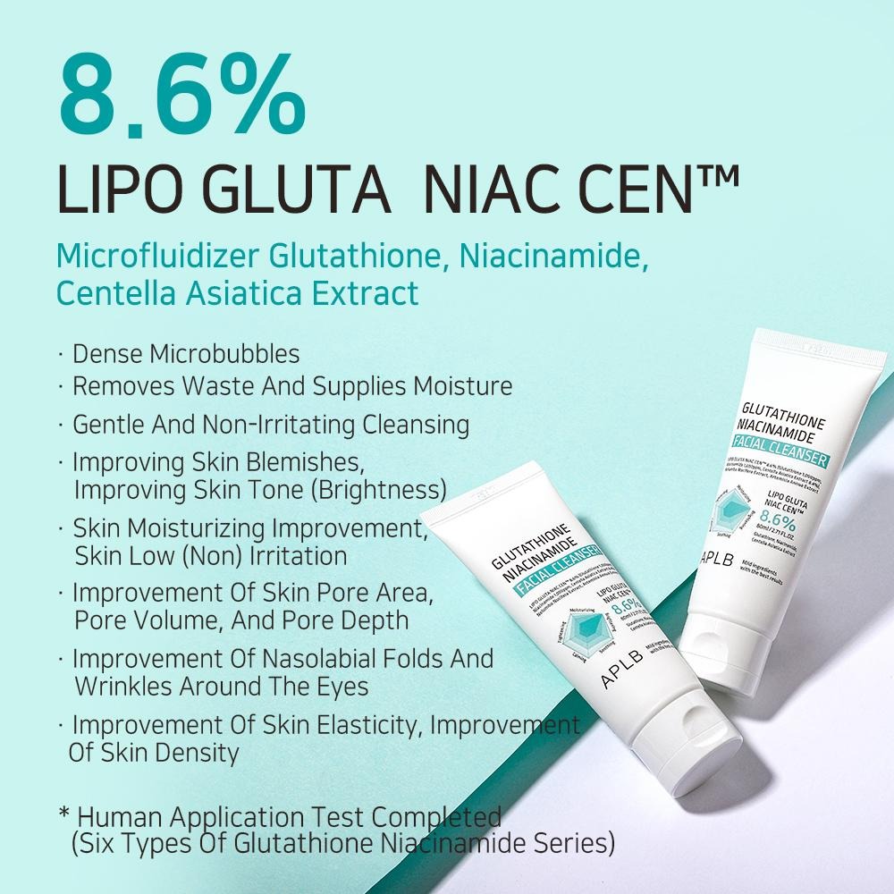 APLB Glutathione Niacinamide Facial Cleanser - Image 2