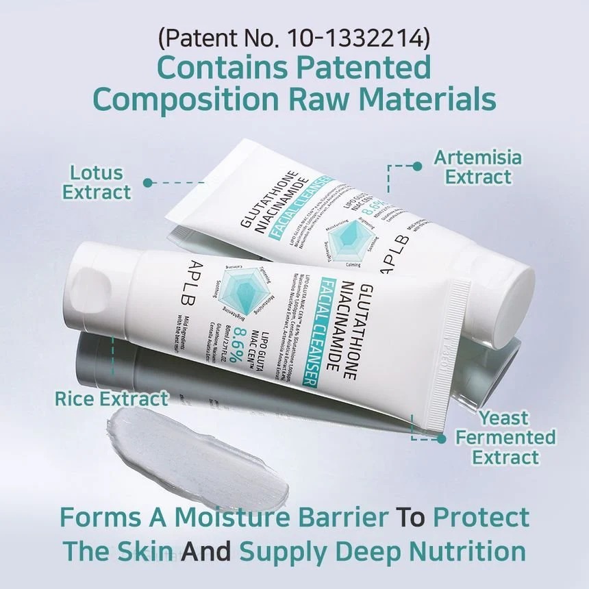 APLB Glutathione Niacinamide Facial Cleanser - Image 3