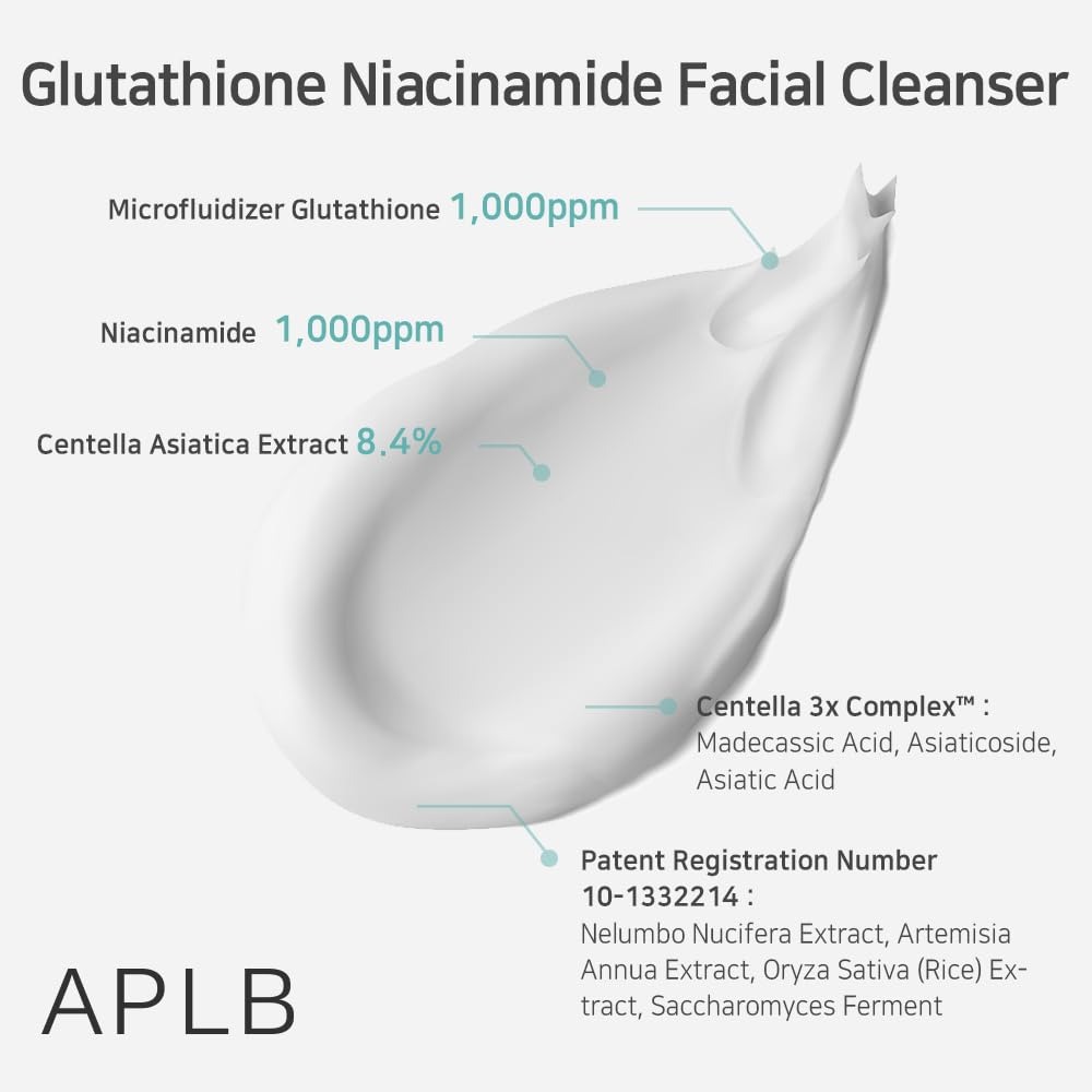 APLB Glutathione Niacinamide Facial Cleanser - Image 5