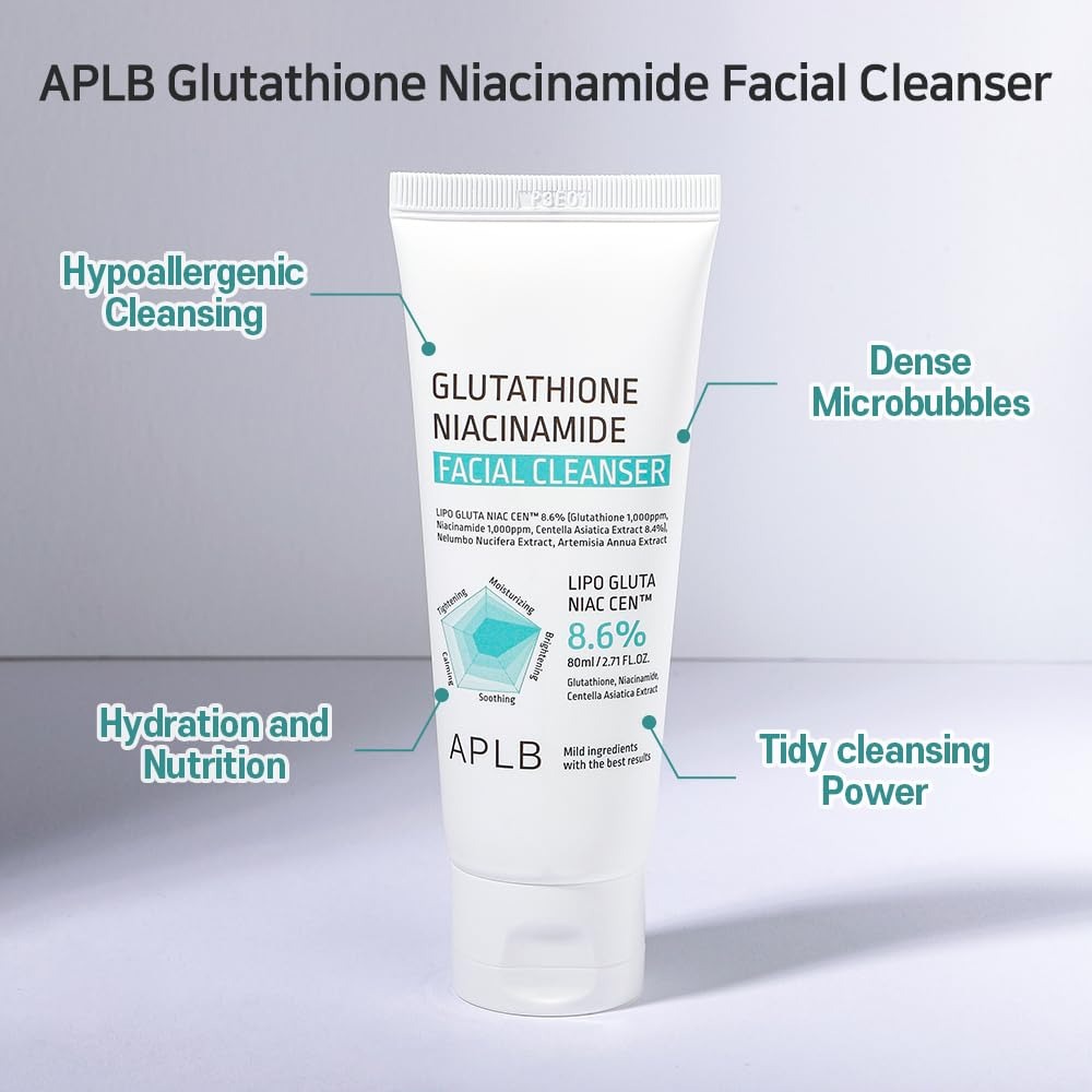 APLB Glutathione Niacinamide Facial Cleanser - Image 6