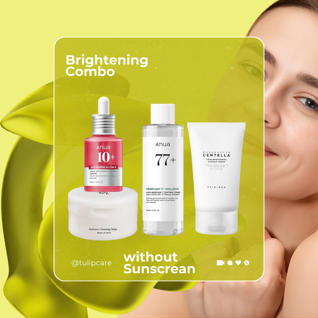 Brightening Combo (without sunscreen )