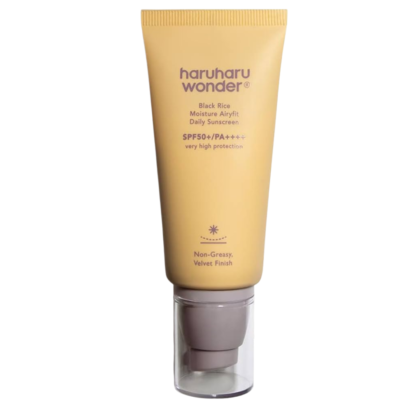HaruHaru Wonder Black Rice moisture airyfit sunscreen