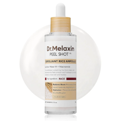 Dr Melaxin Peel Shot Exfoliating White Rice Ampoule (80ml)