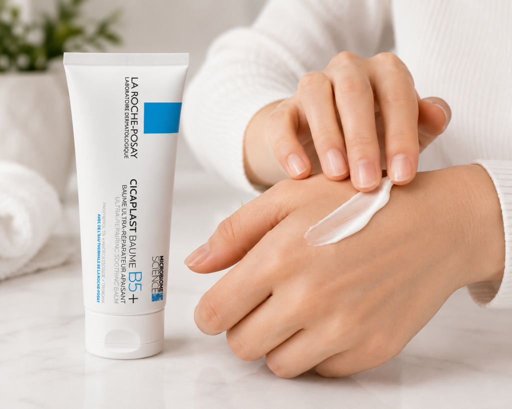 La Roche-Posay Cicaplast Baume B5+ Ultra-Repairing Soothing Balm 100ml for dry, sensitive, and damaged skin
