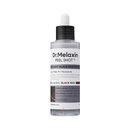 Dr Melaxin Peel Shot Exfoliating Black Rice Ampoule (80ml)