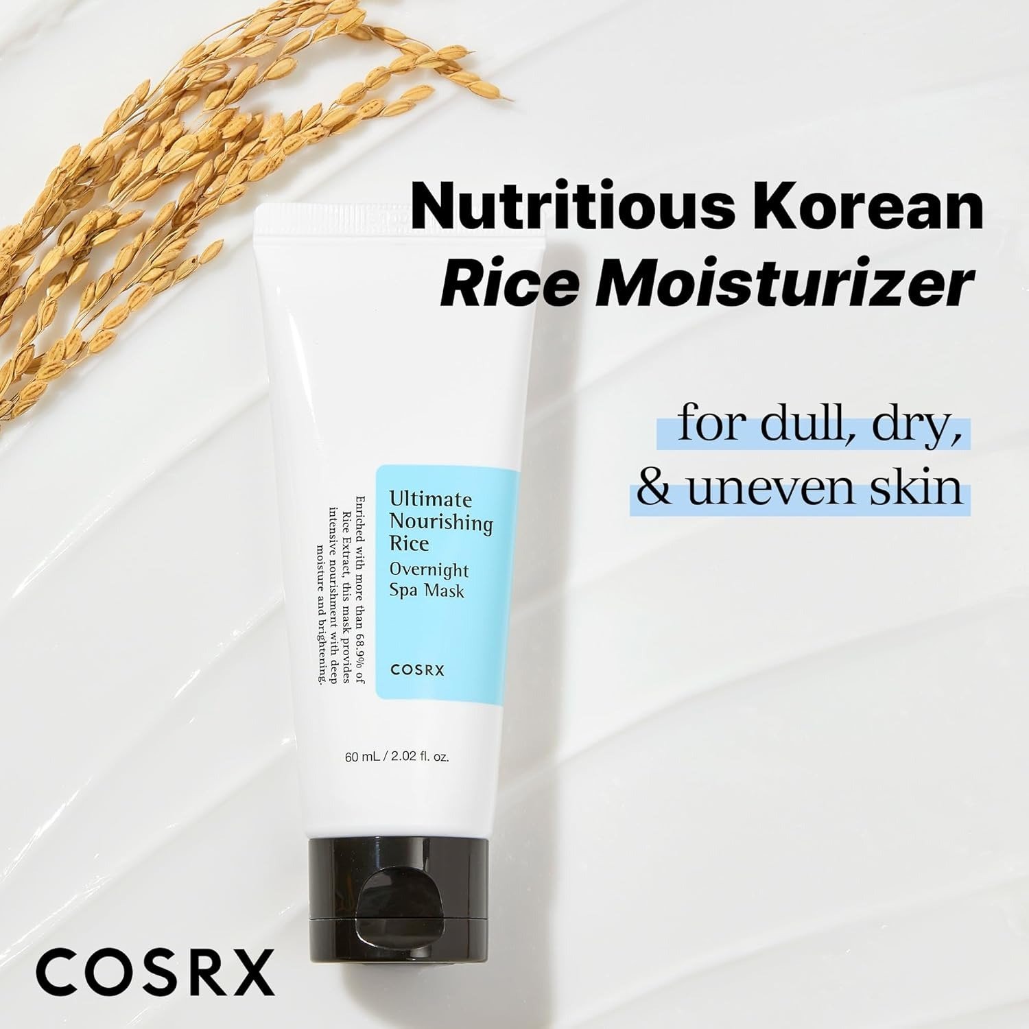 Cosrx Ultimate Nourishing Rice Overnight Spa Mask - Image 4