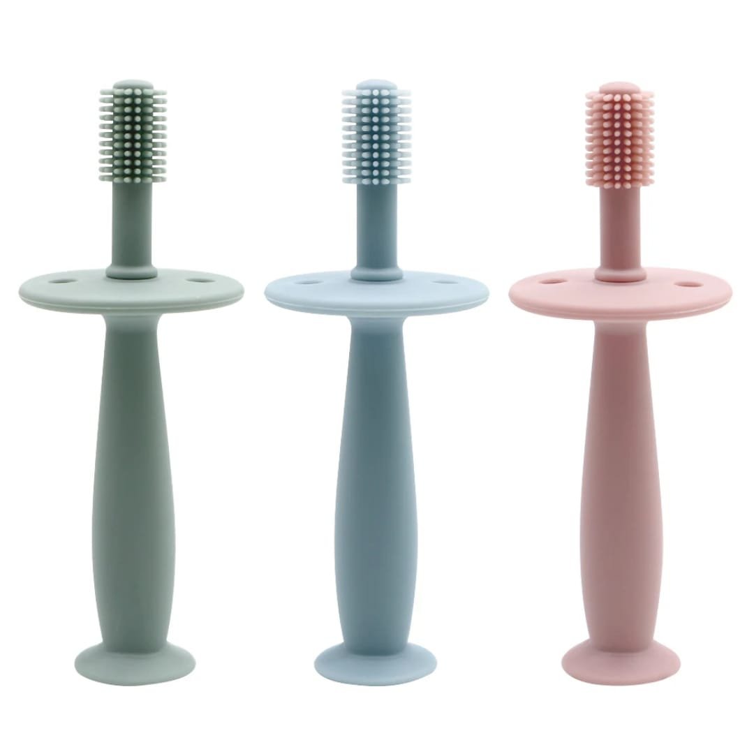 Silicone Baby Toothbrush – Gentle Care for Tiny Smiles - Image 4