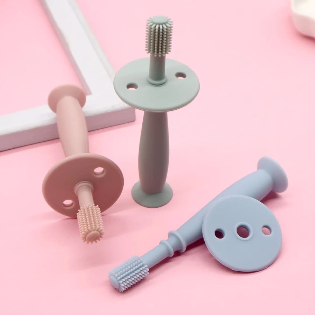 Silicone Baby Toothbrush – Gentle Care for Tiny Smiles - Image 5