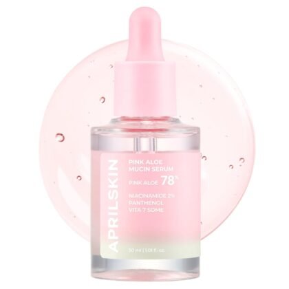 Aprilskin pink aloe mucin serum