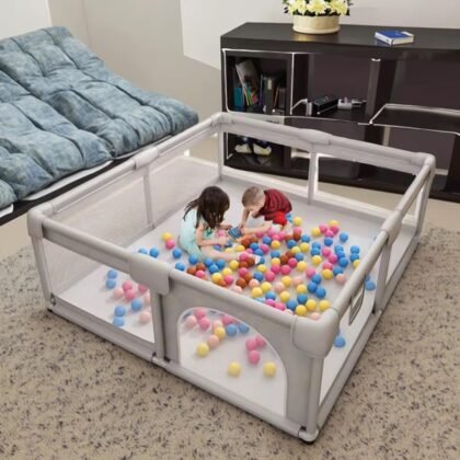 Baby Play Pen – Extra Large 150×200×66 cm