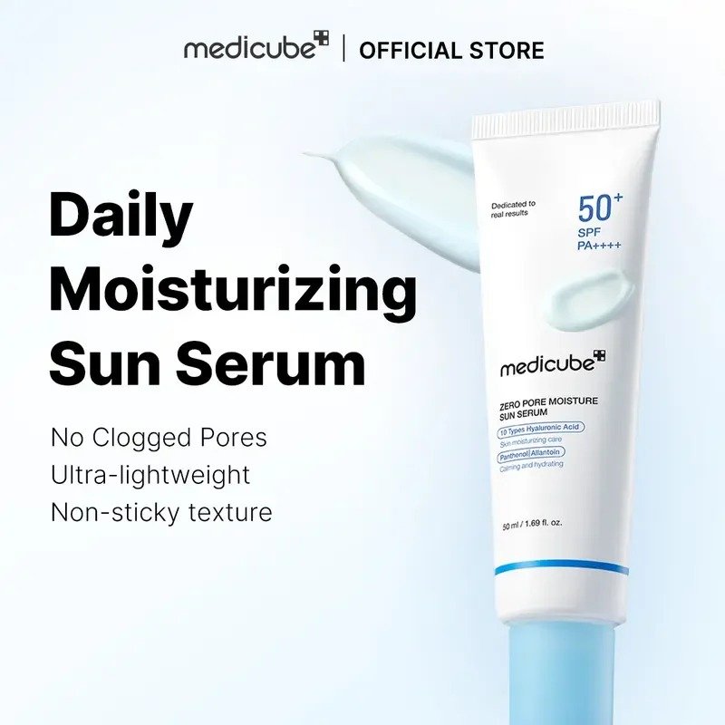 Medicube Zero Pore Moisture Sun Serum - Image 4