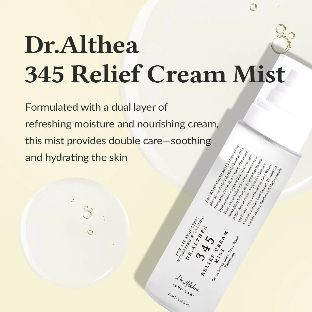 Dr. Althea 345 Relief Cream Mist 100ml - Image 6