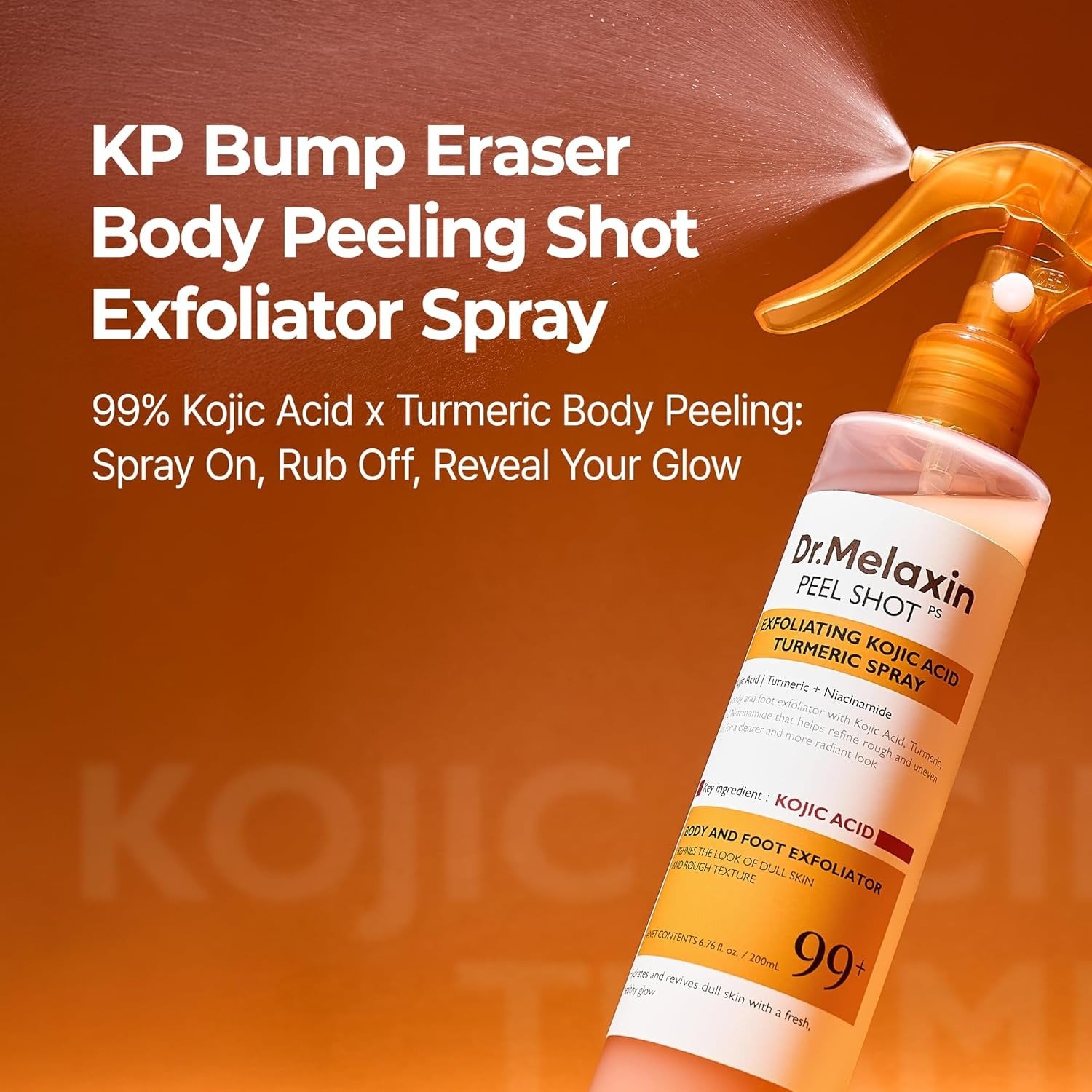 Dr. Melaxin Peel Shot Exfoliating Kojic Acid Turmeric Spray - Image 2