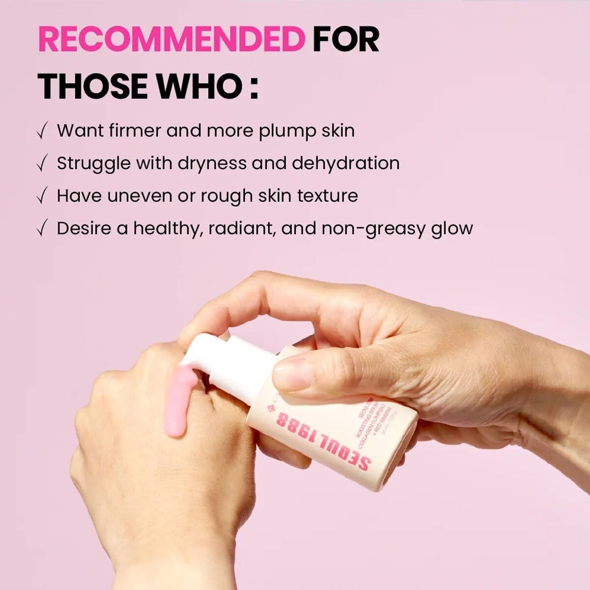 Seoul 1988 Boosting Serum: Collagen Complex 7 + Red Ginseng - Image 3