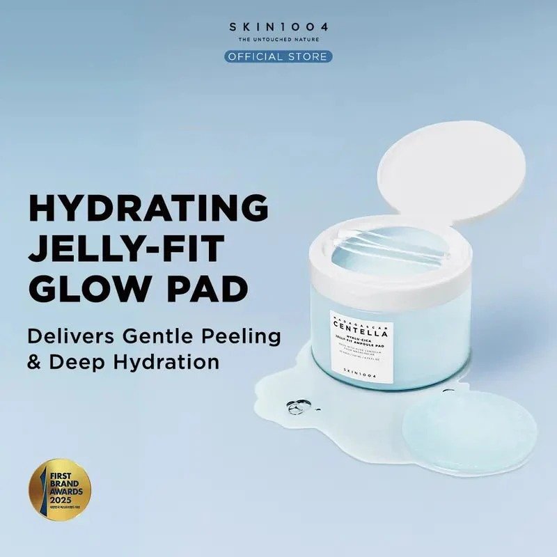 SKIN1004 Madagascar Centella Hyalu-Cica Jelly-Fit Ampoule Pad - Image 4