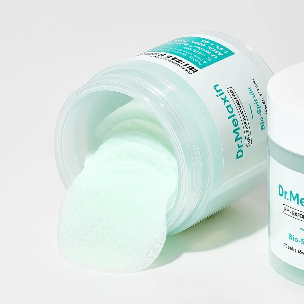 Dr. Melaxin Bio Spicule BP Exfoliating Pad (70 Pads, 165ml) - Image 3