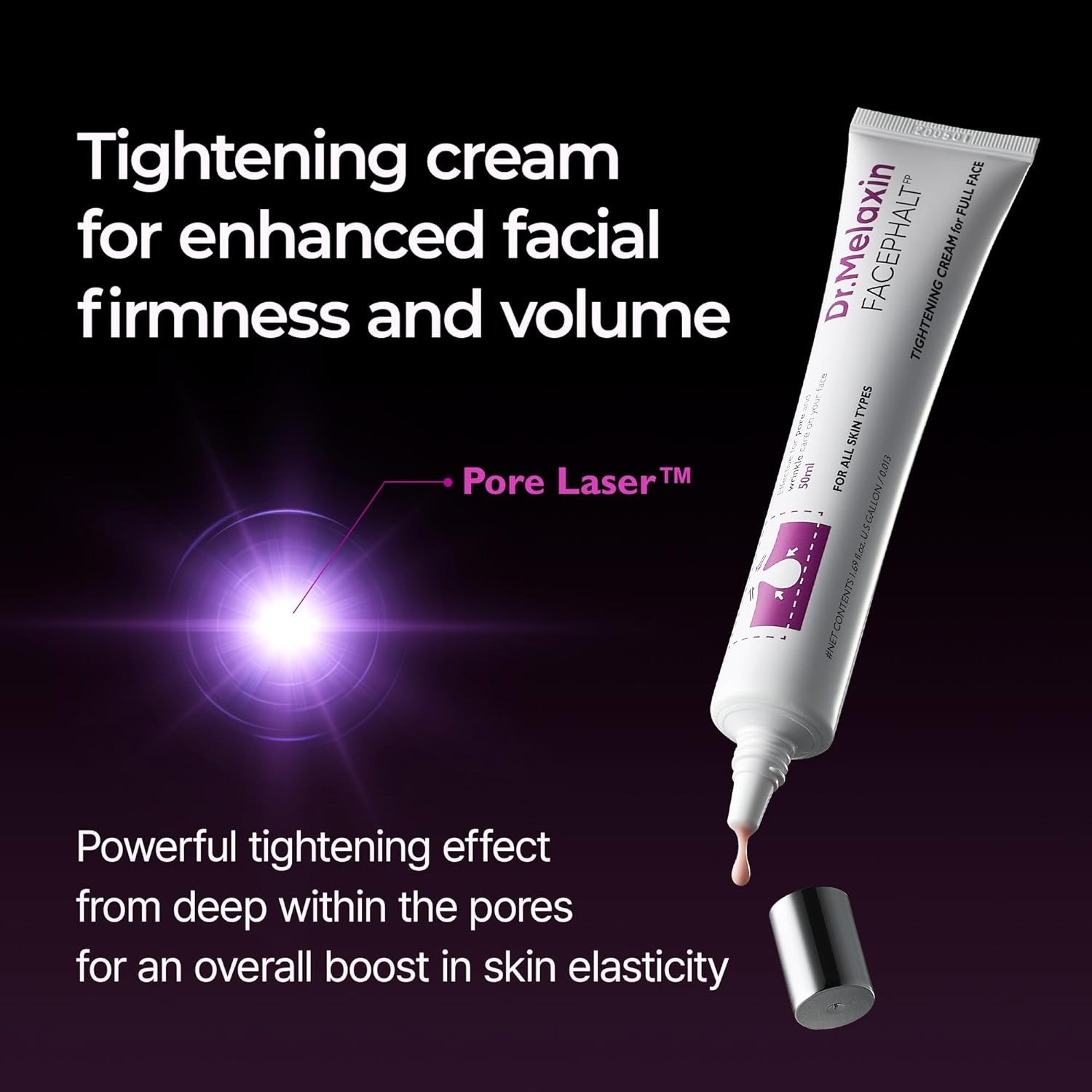 Dr. Melaxin Facephalt Tightening Cream (50ml) - Image 6