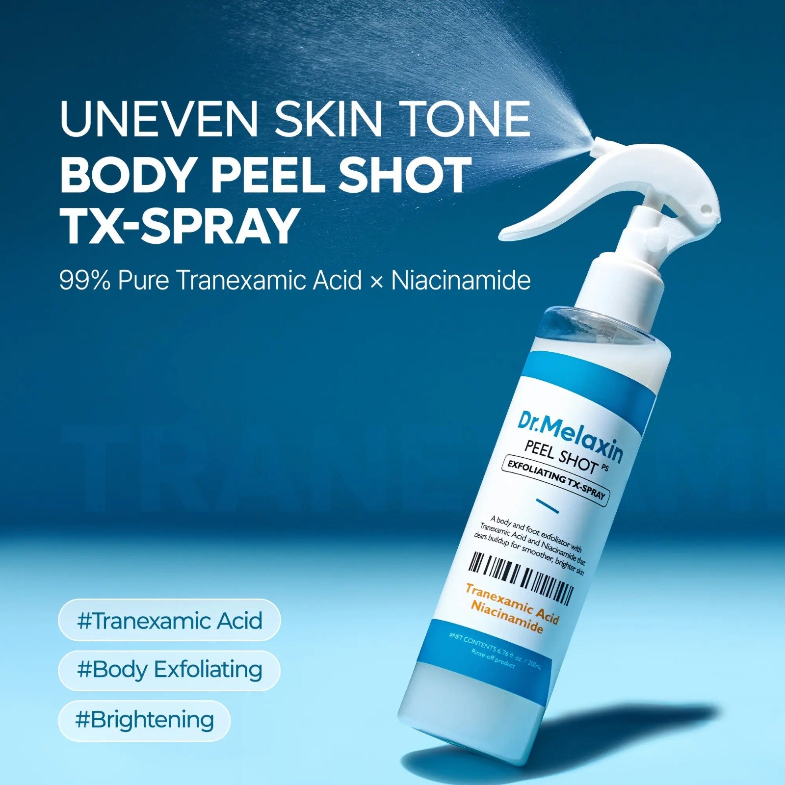 Dr. Melaxin Peel Shot Exfoliating TX-Spray (200ml) - Image 2