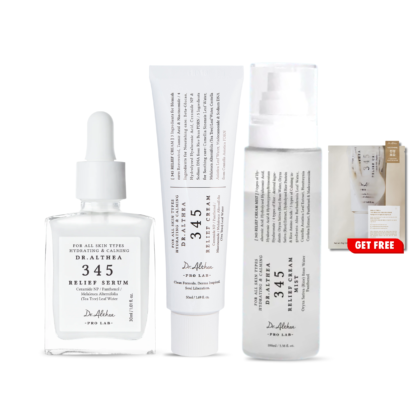 Dr. Althea 345 Relief Line Combo + FREE 345 Sheet Mask