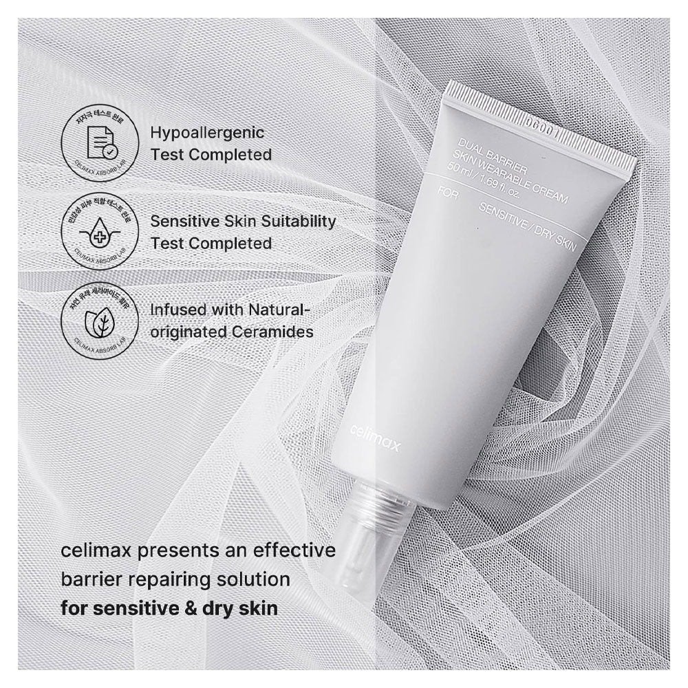 Celimax Dual Barrier Skin Wearable Cream (50ml) - Image 4