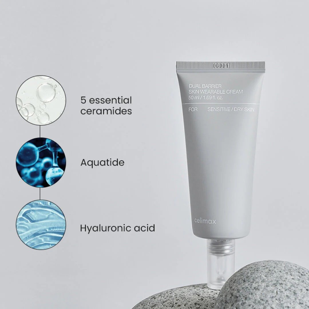 Celimax Dual Barrier Skin Wearable Cream (50ml) - Image 5