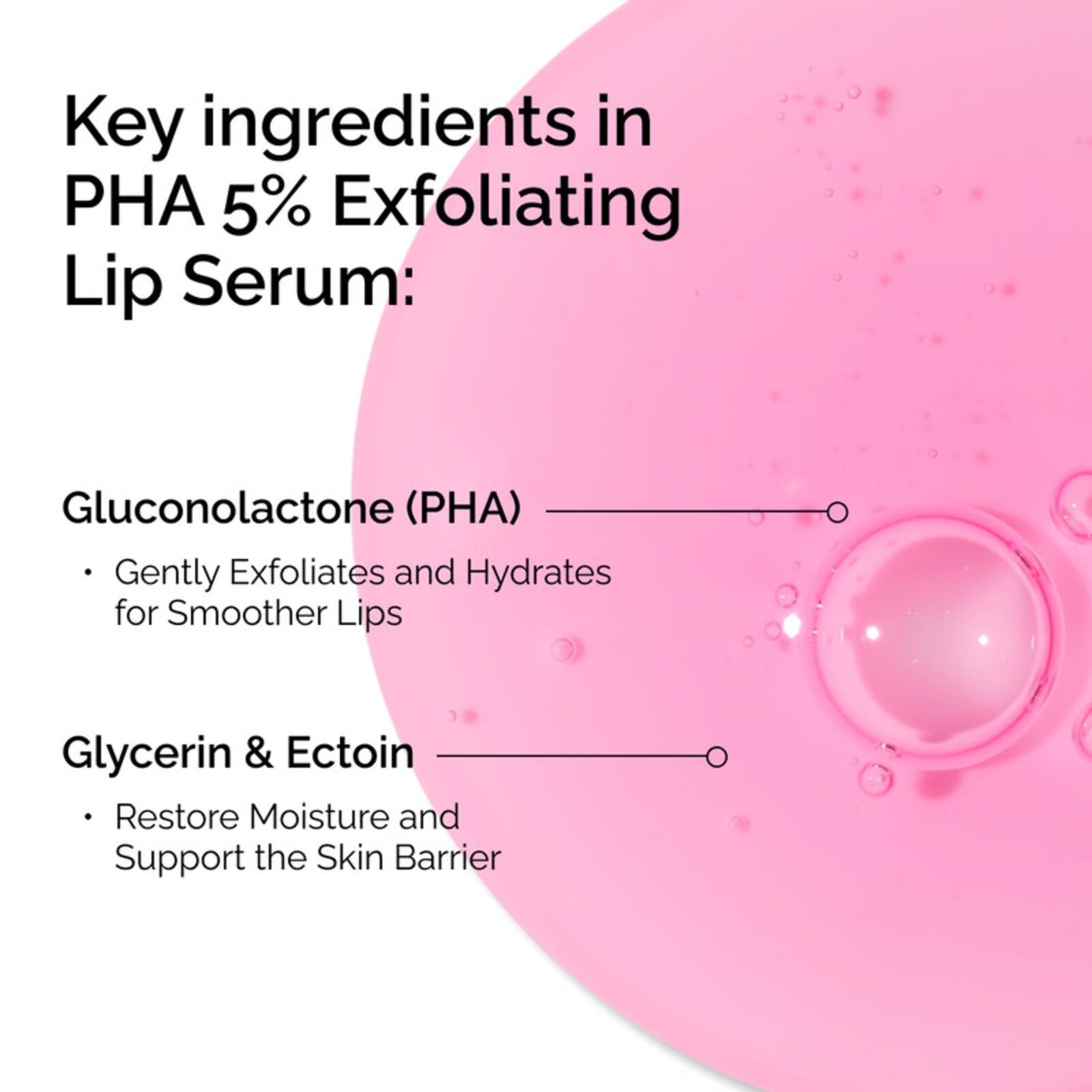 The Ordinary PHA 5% Exfoliating Lip Serum (15ml) - Image 4