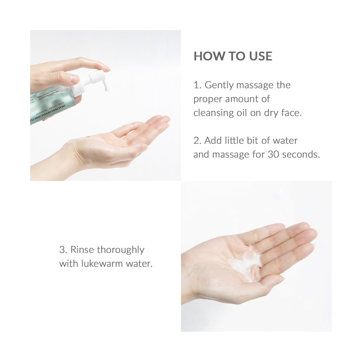 Dr Althea Gentle Pore Vegan Cleansing Oil (150ml) - Image 6