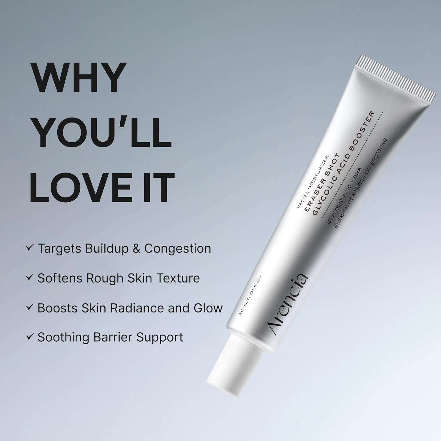 Arencia Eraser Shot Glycolic Acid Booster (30ml) - Image 3