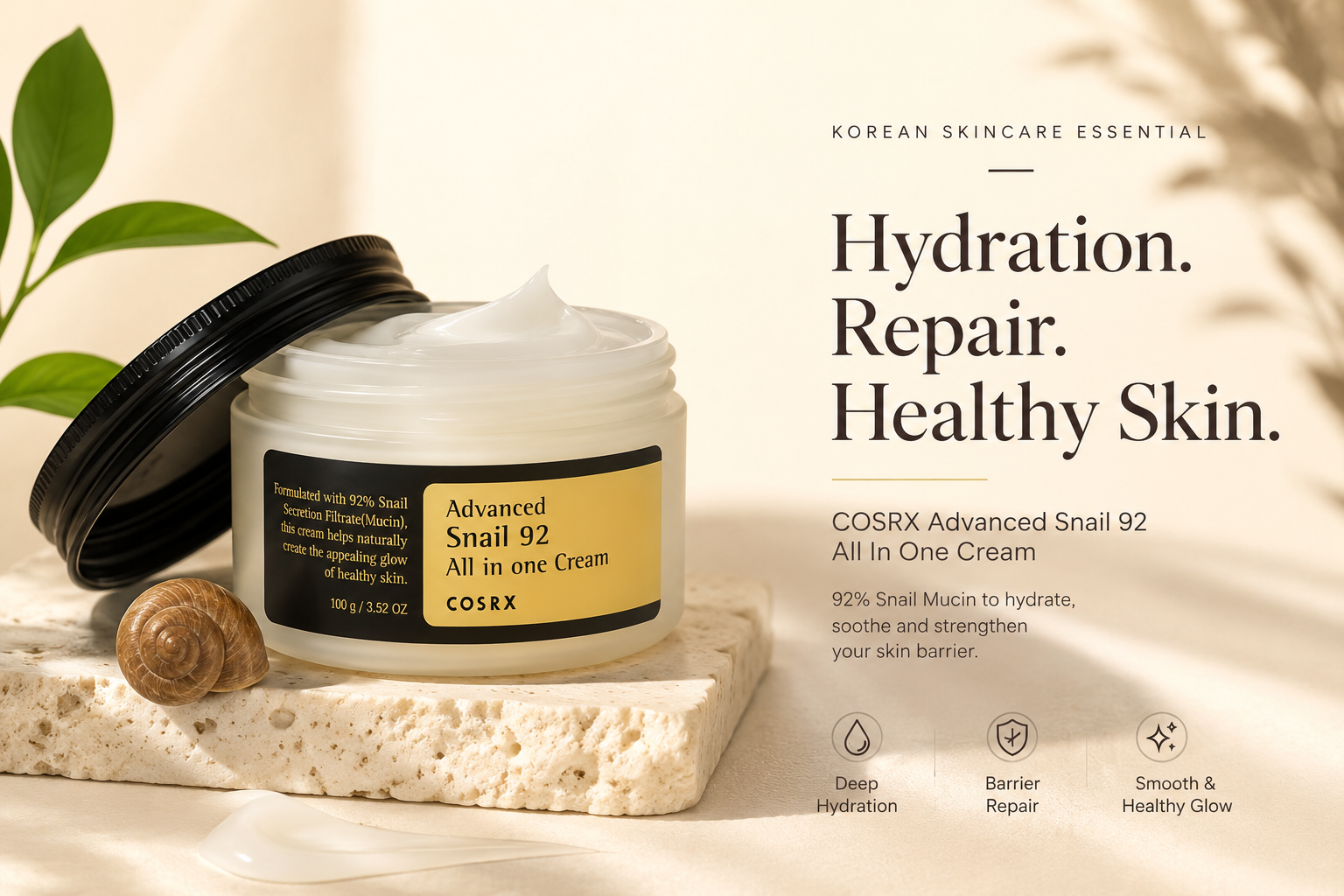 Why COSRX Advanced Snail 92 All In One Cream Is Still One of the Best Korean Moisturizers in Qatar