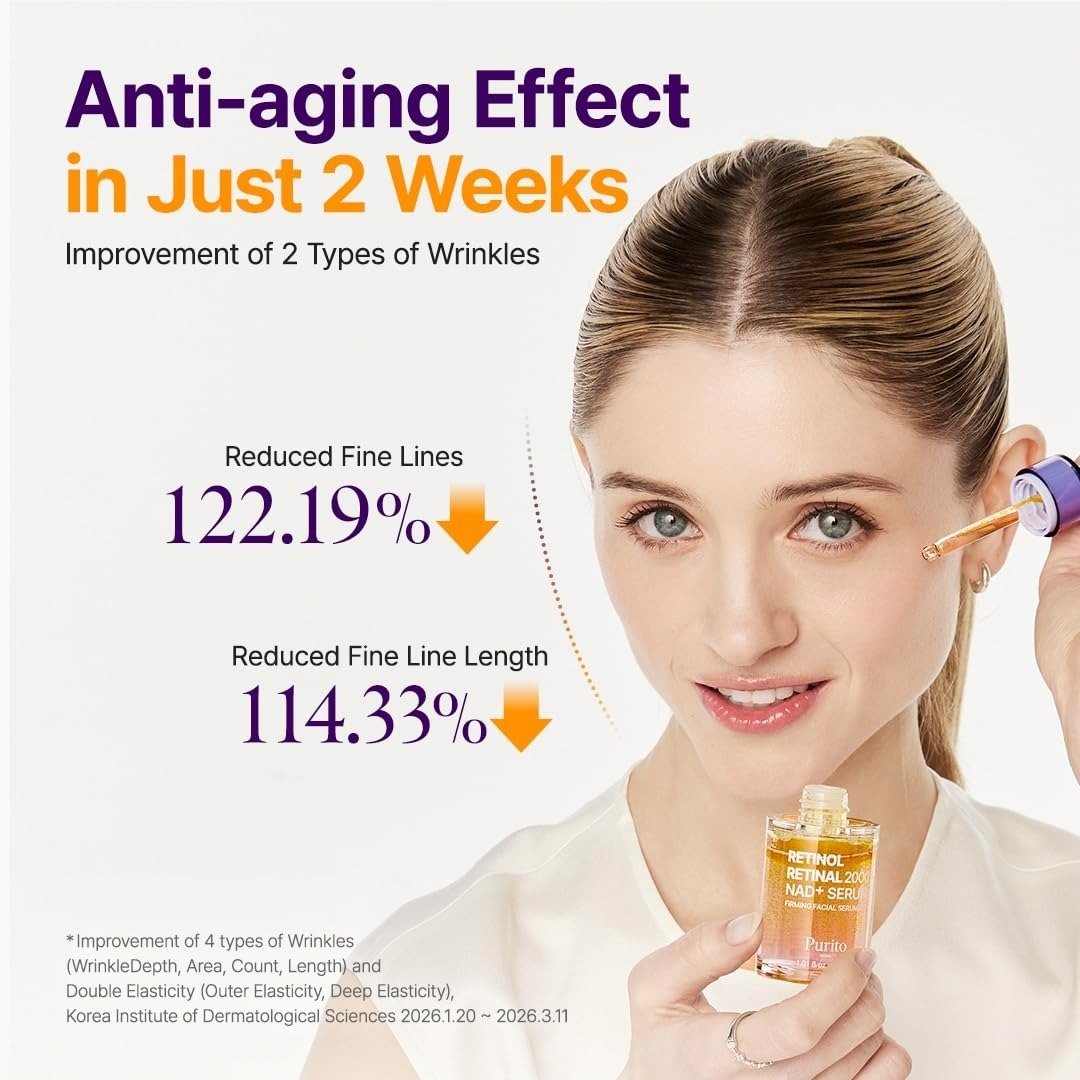 Purito Seoul Retinol Retinal 2000 NAD+ Serum (30ml) - Image 5
