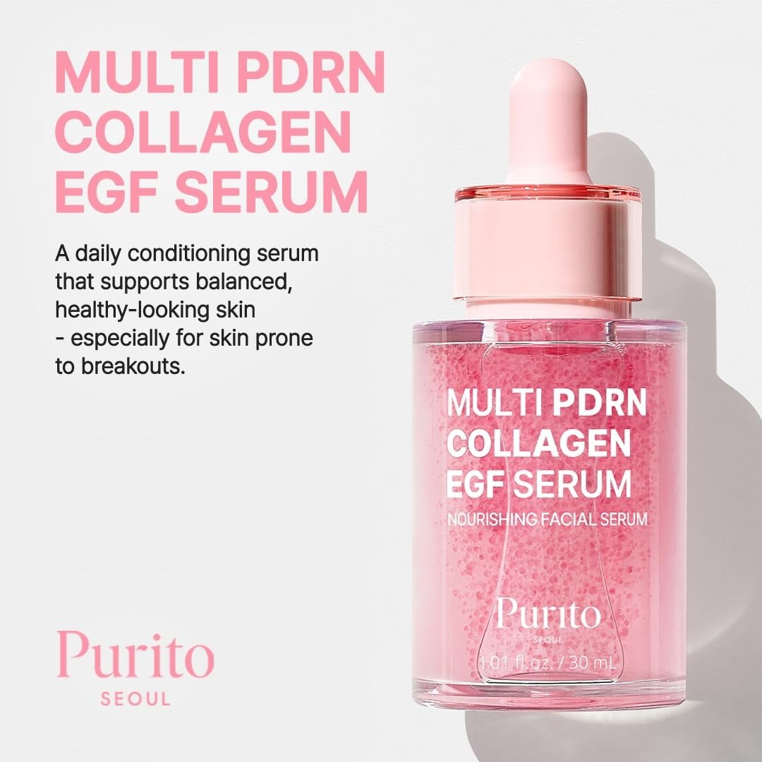 Purito Seoul Multi PDRN Collagen EGF Serum (30 ml) - Image 2