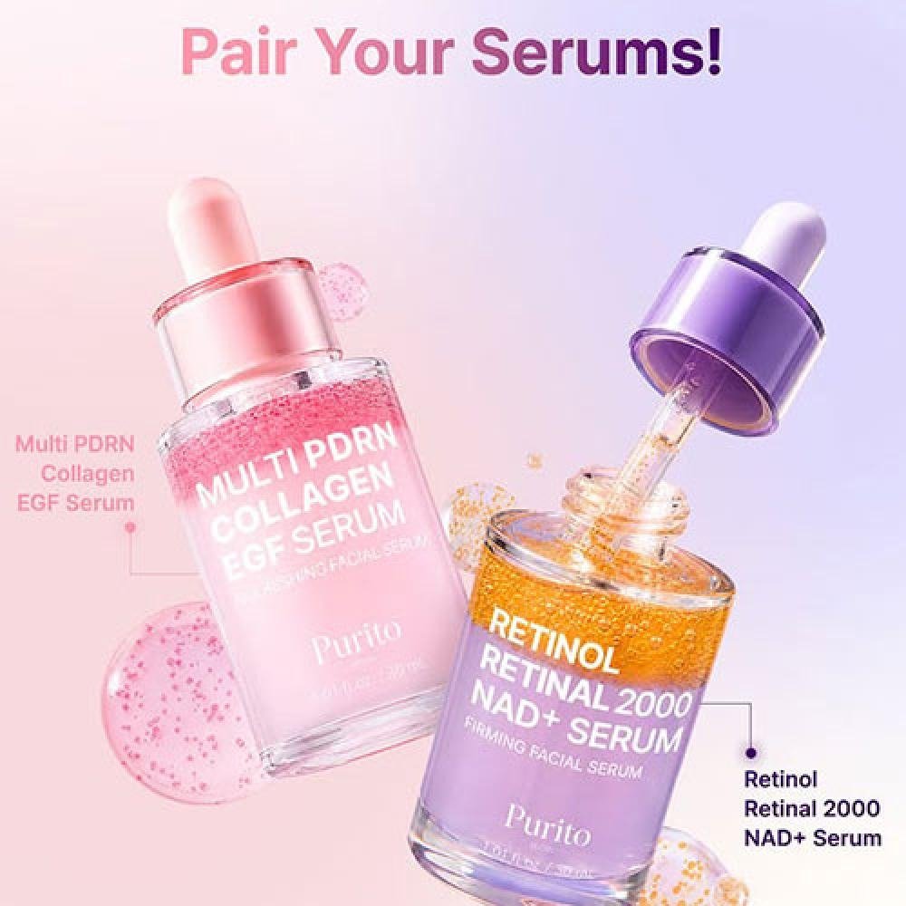 Purito Seoul Multi PDRN Collagen EGF Serum (30 ml) - Image 3