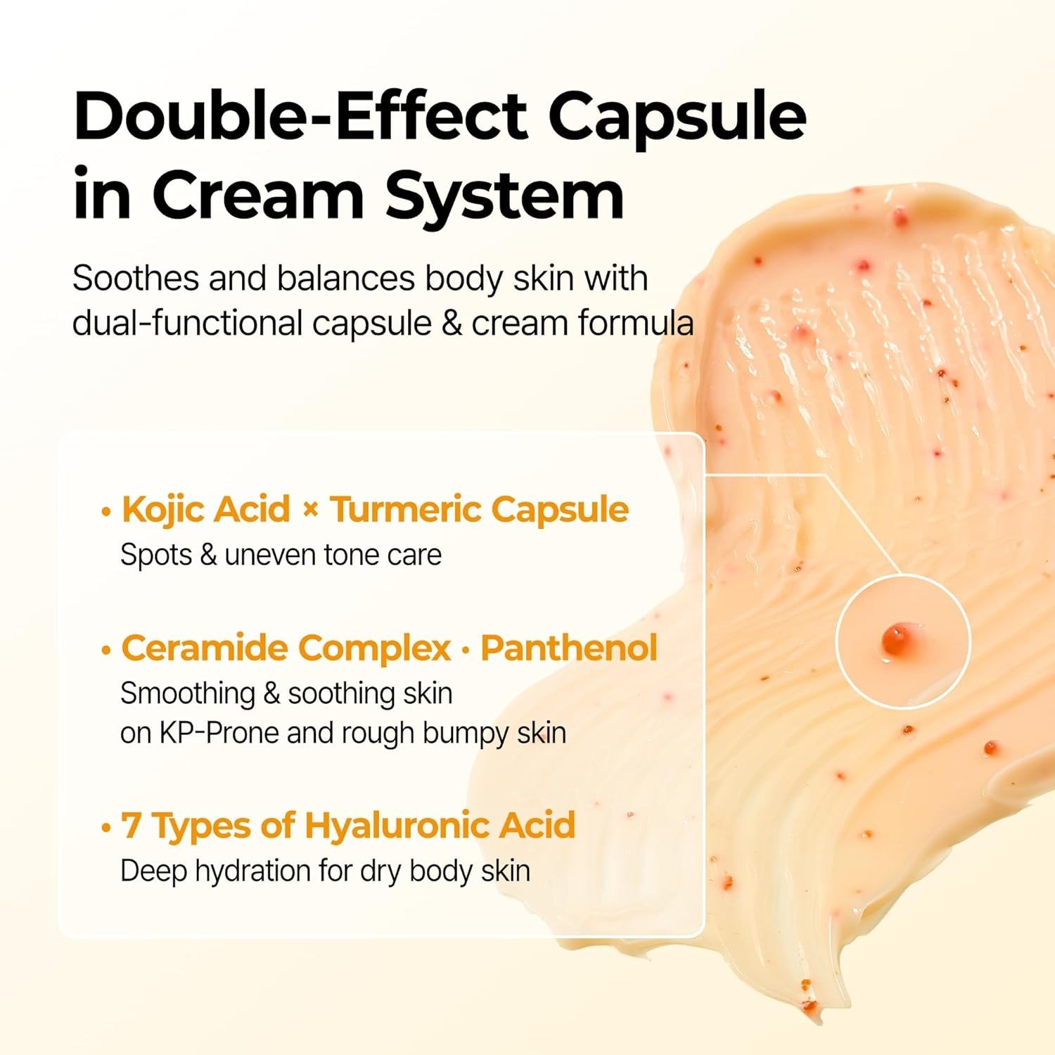 Dr. Melaxin Kojic Acid Turmeric Capsule Body Cream - Image 4