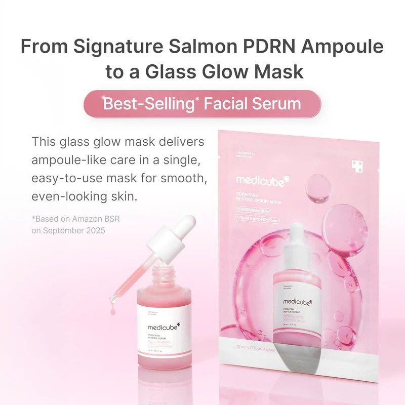Medicube PDRN Pink Peptide Serum Mask - Image 2