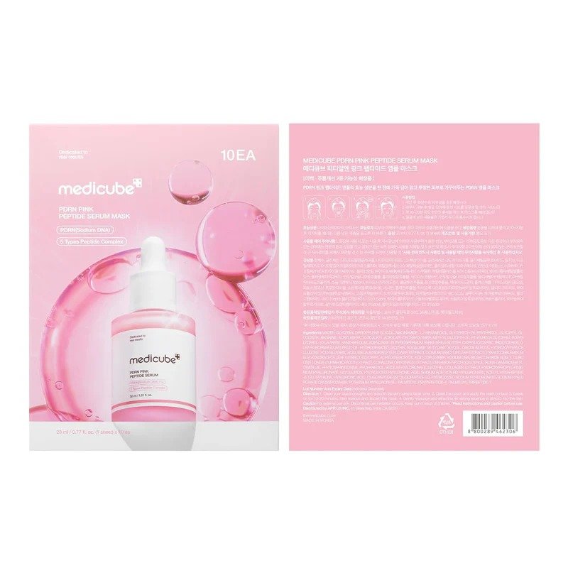 Medicube PDRN Pink Peptide Serum Mask