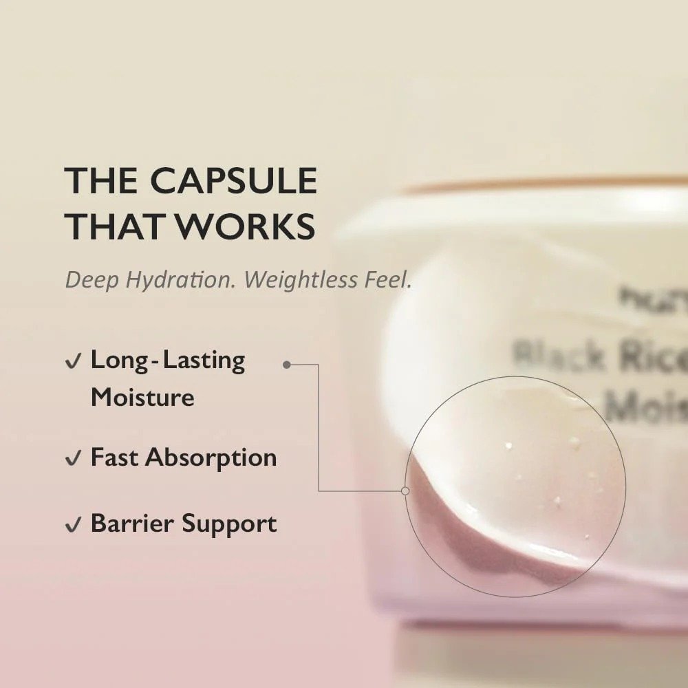 Haruharu Wonder Black Rice 5 Ceramide Barrier Moisturizing Cream (50ml) - Image 4