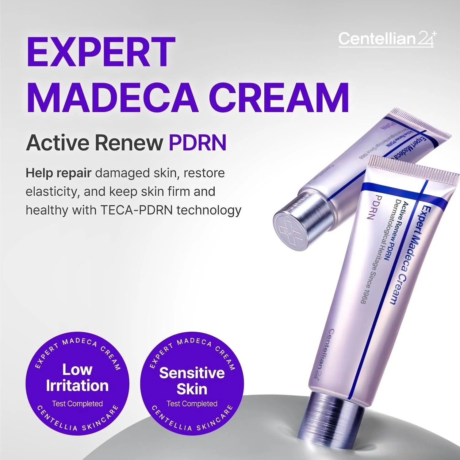 Centellian 24 Expert Madeca Cream Active Renew PDRN (50ml) - Image 2